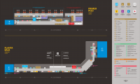Схема терминала аэропорта имени Хорхе Ньюбери в Буэнос-Айресе аэропорта Аэропорт имени Хорхе Ньюбери